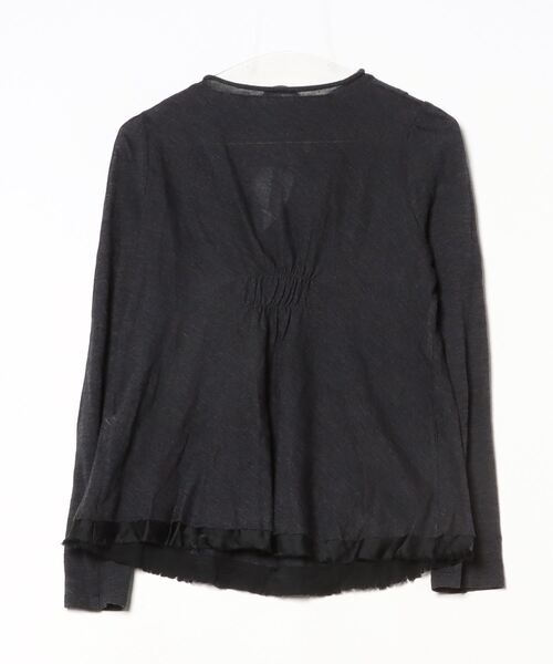 「LALLEGRO」 長袖カットソー 38 グレー レディース_画像2