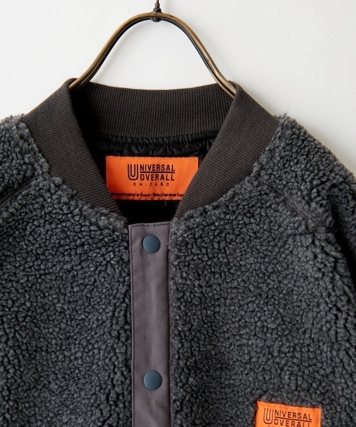 「UNIVERSAL OVERALL」 ジャケット F チャコール レディース_画像6