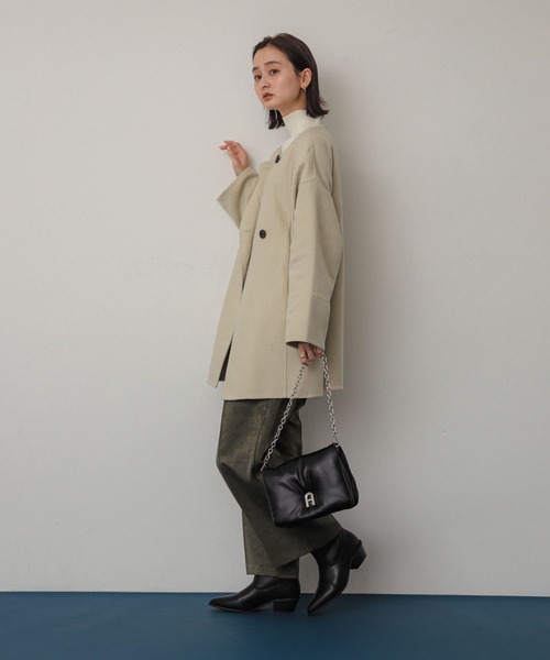 SENSE OF PLACE by URBAN RESEARCH ノーカラーコート ONE ライト 