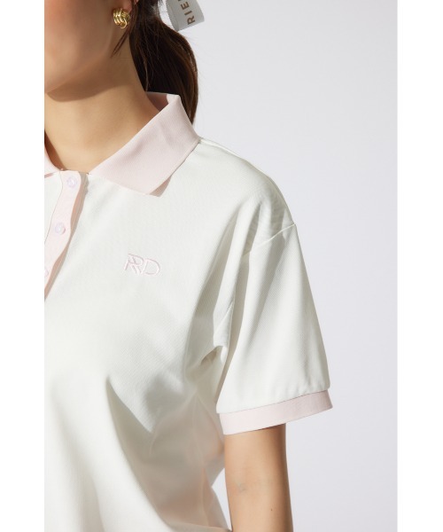 RIENDA GOLF tシャツ 「RIENDA GOLF」RDバイカラールーズ