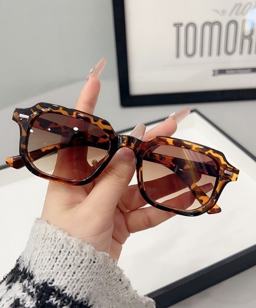 サングラス スクエアフレームサングラス レディース : ZOZOTOWN Yahoo