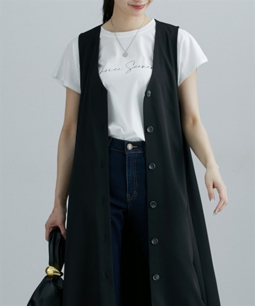 ニッセン（nissen） ジャンパースカート 2WAYで着用可能