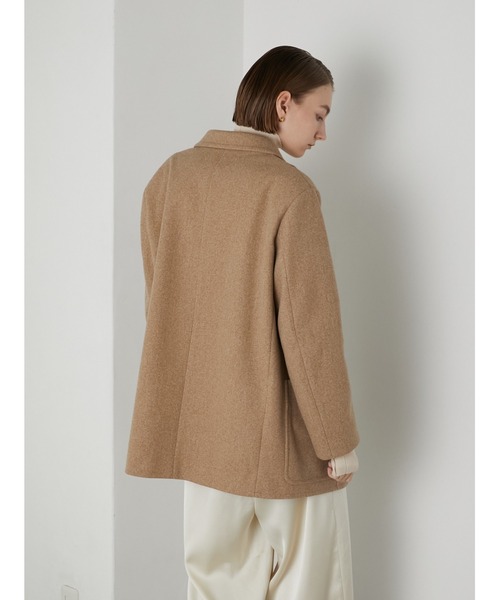 [LA PEAU DE GEM] tailored jacket 1 бежевый женский 