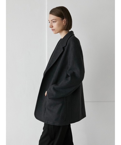 [LA PEAU DE GEM] tailored jacket 1 бежевый женский 