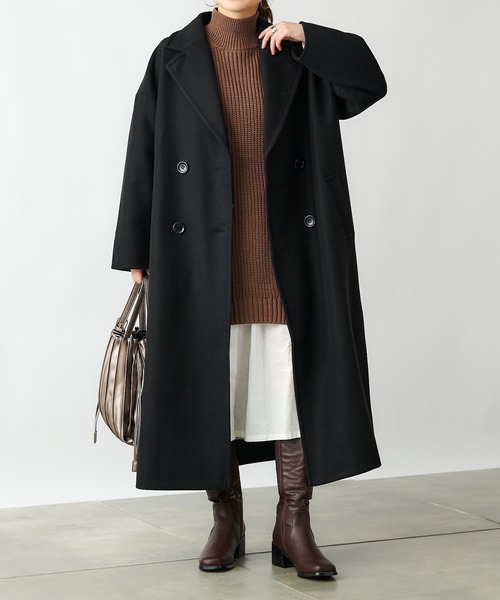 「COLONY 2139」 チェスターコート FREE モカ レディース_画像4