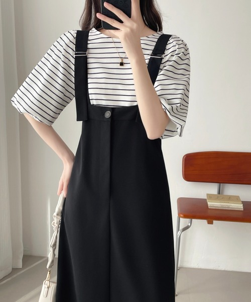 ABITOKYO（アビトーキョー） ジャンパースカート バックスリット