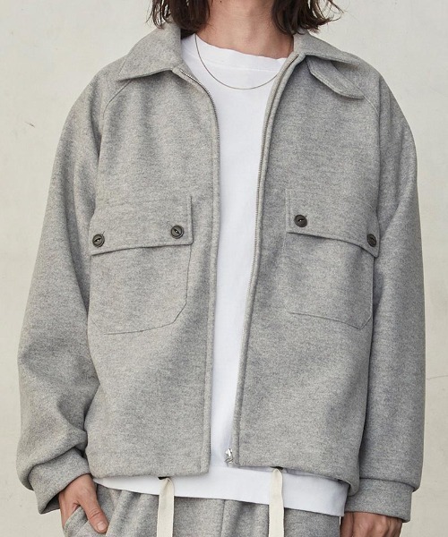 「EGO TRIPPING」 ジャケット 48(L) 杢グレー メンズ_画像4