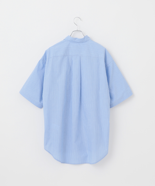 コットン100% ブルー/ストライプ 半袖シャツ buy240015_2_col2.jpg?fitin=720:720