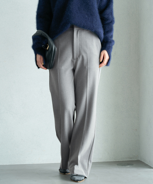 IENA 「IENA」 ブーツカットパンツ 38 ブラック レディース IENA 「IENA」 ブーツカットパンツ 38 ブラック レディース