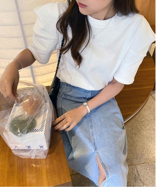 tシャツ パワーショルダーTシャツ レディース : ZOZOTOWN Yahoo!店