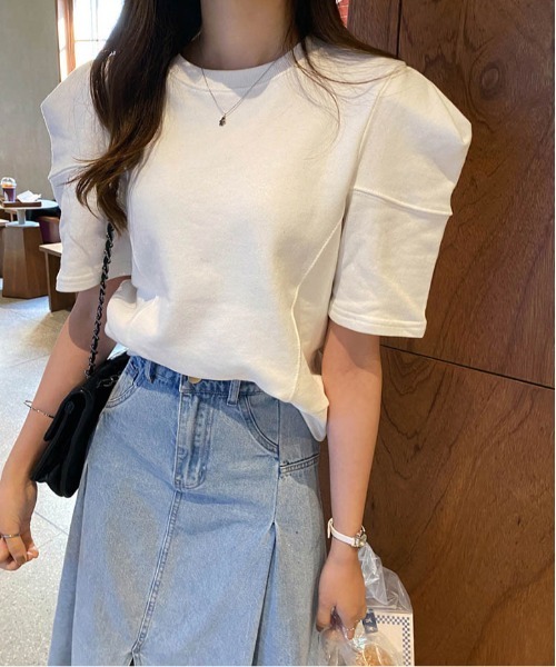 tシャツ パワーショルダーTシャツ レディース : ZOZOTOWN Yahoo!店