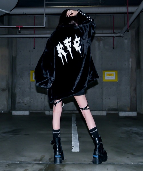 REFLEM（レフレム） ジップアップブルゾン FREE ブラック レディース