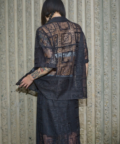 ブラウス シャツ THIRD EYE(i) LACE SHIRTS / サードアイレースシャツ レディース THIRD EYE(i) LACE SHIRTS / サードアイレースシャツ（シャツ
