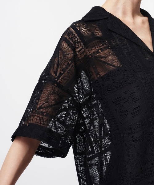 THINGS THAT MATTER ブラウス シャツ THIRD EYE(i) LACE SHIRTS