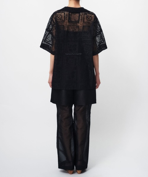 ブラウス シャツ THIRD EYE(i) LACE SHIRTS / サードアイレースシャツ レディース THINGS THAT MATTER ブラウス シャツ THIRD EYE(i) LACE SHIRTS