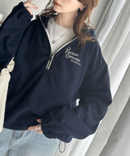 「Java」 ブルゾン LARGE アイボリー レディース
