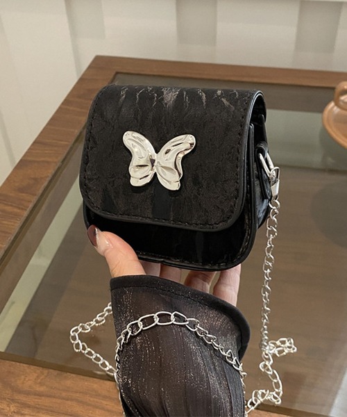 aimoha（アイモハ） ショルダーバッグ バッグ バタフライモチーフ 