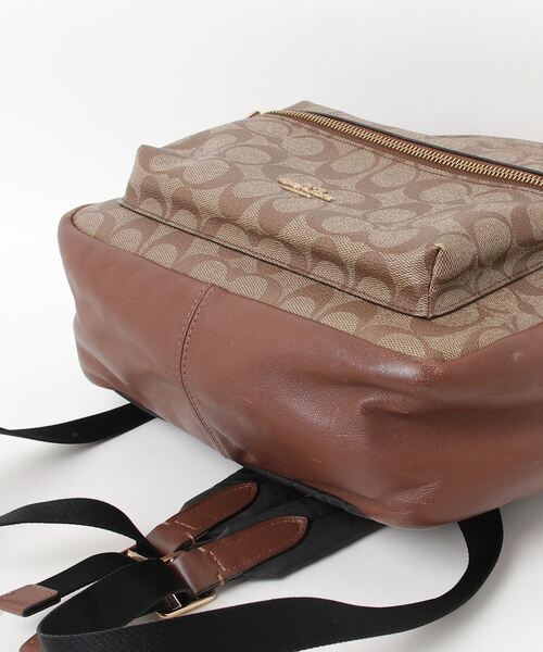 COACH 「COACH」 リュック - ブラウン レディース : ZOZOTOWN