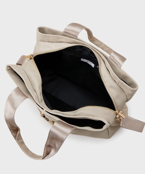 OPAQUE.CLIP トートバッグ 「撥水加工/2WAY/多ポケット」ツイル