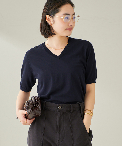Plage　Standard ニット　サマーニット plage ニット セーター COTTON VN SUMMER レディース : ZOZOTOWN