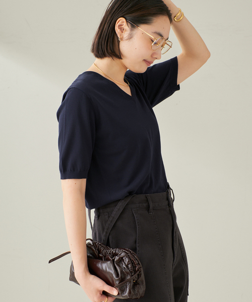 plage ニット セーター COTTON VN SUMMER レディース : ZOZOTOWN
