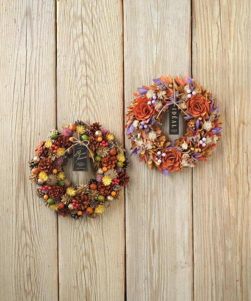 装飾に^ ^ナチュラルリース インテリア ナチュラルリース M : ZOZOTOWN Yahoo!店 - 通販 - Yahoo