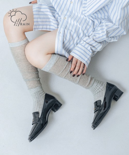 artemis by DIANA（アルテミス by ダイアナ） レインブーツ M ブラック