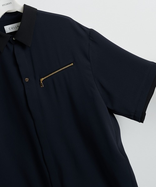 CULLNI 25SS 別注 クレリックシャツ 別注 クレリックS/Sシャツ｜CULLNI