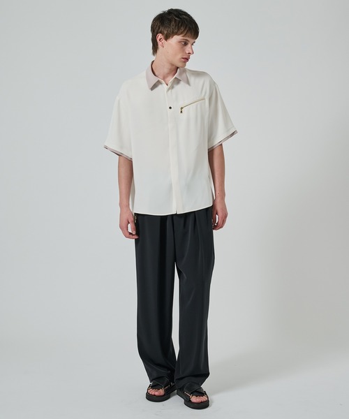 CULLNI シャツ 「CULLNI」別注 クレリックS/Sシャツ メンズ