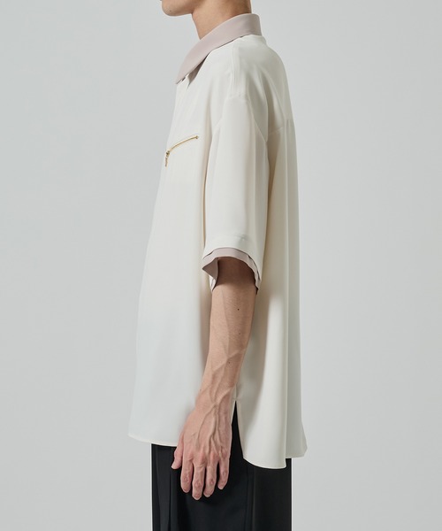 CULLNI シャツ 「CULLNI」別注 クレリックS/Sシャツ メンズ