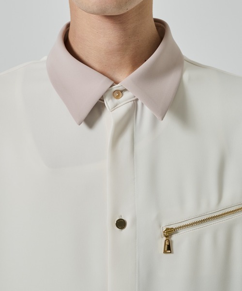 CULLNI シャツ 「CULLNI」別注 クレリックS/Sシャツ メンズ