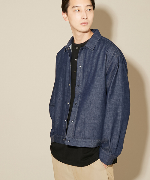 「CONVERSE TOKYO」 デニムジャケット MEDIUM インディゴブルー メンズ