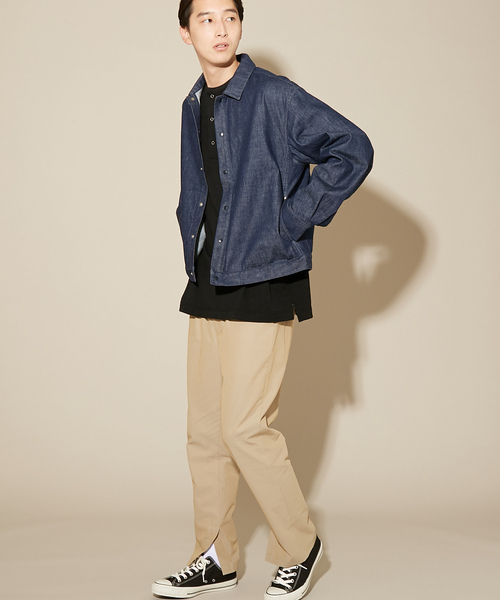 「CONVERSE TOKYO」 デニムジャケット MEDIUM インディゴブルー メンズ