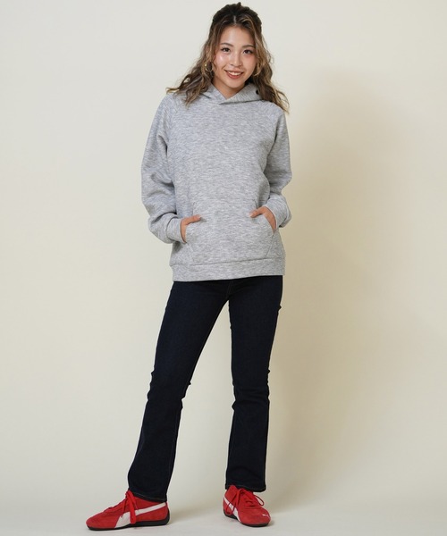 ザ ノースフェイス レディース　Ｌ　パーカー　HEATHER SWEAT HD THE NORTH FACE ザ・ノース・フェイス ジップアップ パーカー