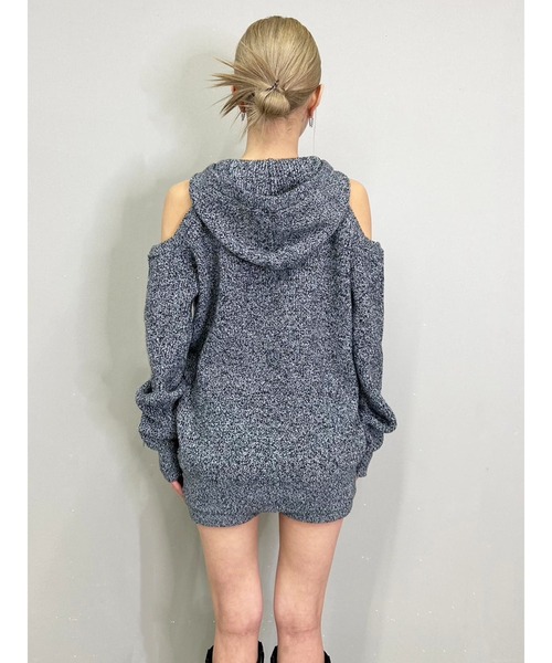 「EGOIST」 長袖ニット FREE ブラック レディース_画像8