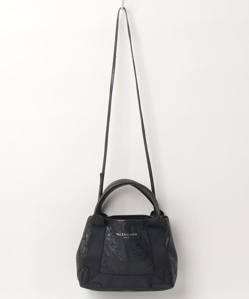 BALENCIAGA カバス　XS バレンシアガ カバスXS キャンバス 2way ハンドバッグ