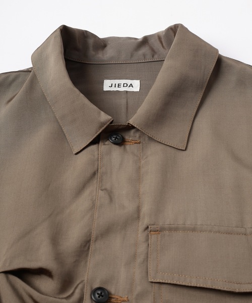 JieDa（ジエダ） シャツ RAYON SILK SHIRT JACKET メンズ レディース