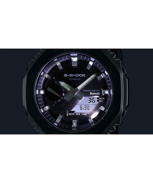 G-SHOCK 腕時計 メタルベゼル / スマートフォンリンク＆タフソーラー