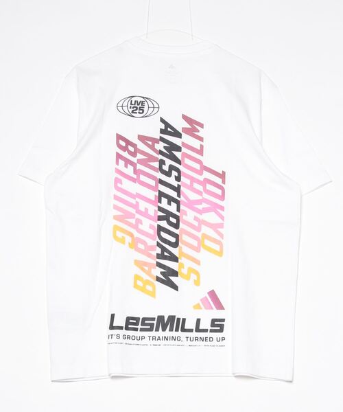 adidas tシャツ Les Mills ツアーグラフィックTシャツ