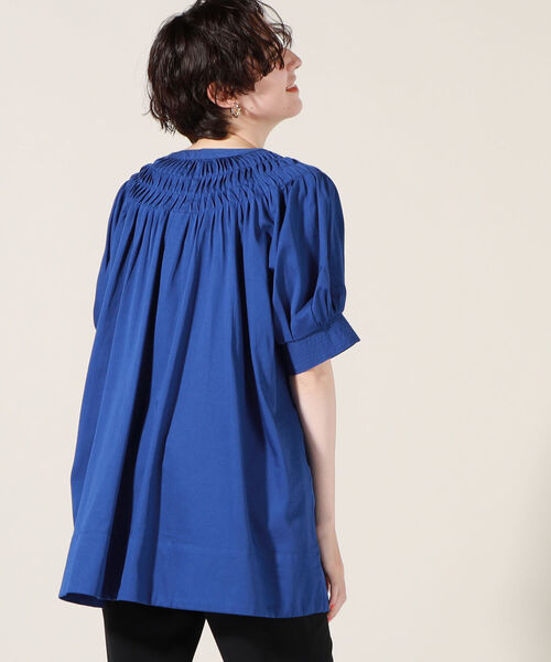 「NOLLEY'S」 「Torrazzo Donna」半袖チュニック 38 ホワイト レディース