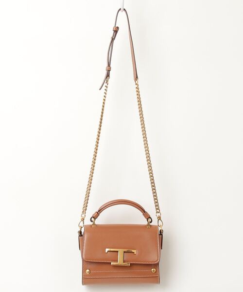 【超美品！】トッズ　ブラウンレザー ショルダー/トートバッグ　2way バック 超美品！】トッズ ブラウンレザー ショルダー/トートバッグ 2way
