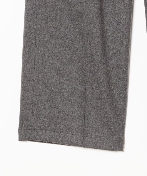 BEAMS（ビームス） スラックス ワイドストレート フランネル