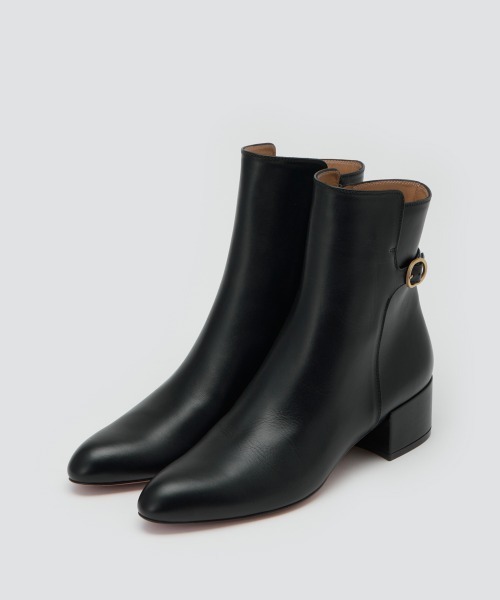 ★新品未使用★PELLICO ショートブーツ METRO 35 1/2 PELLICO（ペリーコ） ブーツ METRO ショートブーツ 3.5cm BLACK