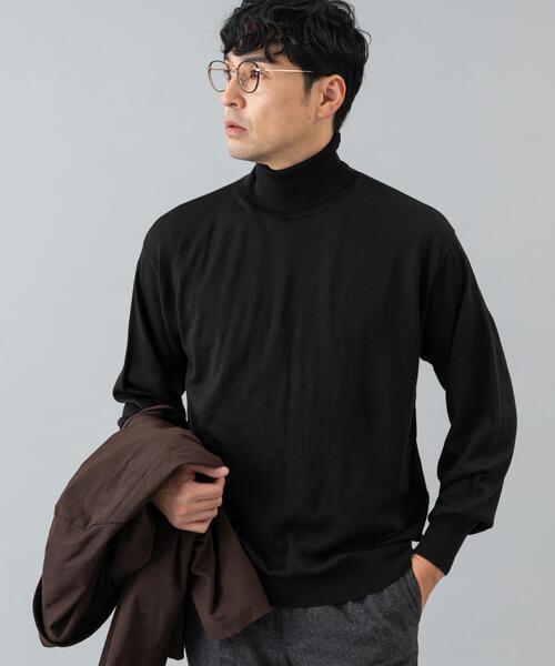 URBAN RESEARCH ROSSO MEN セーター ニット イタリア糸メリノウール