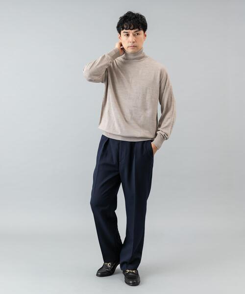 URBAN RESEARCH ROSSO MEN セーター ニット イタリア糸メリノウール 
