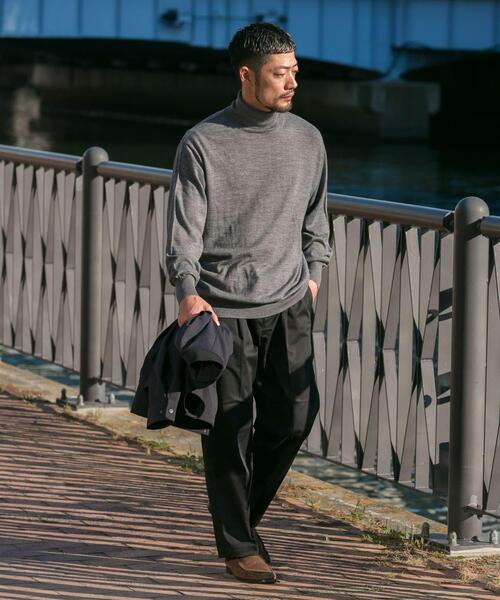 URBAN RESEARCH ROSSO MEN セーター ニット イタリア糸メリノウール 