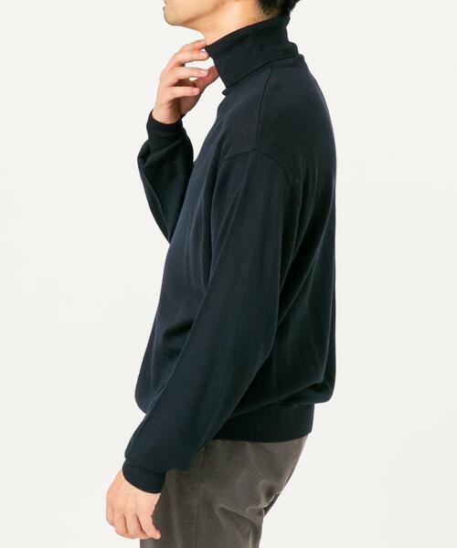 URBAN RESEARCH ROSSO MEN セーター ニット イタリア糸メリノウール