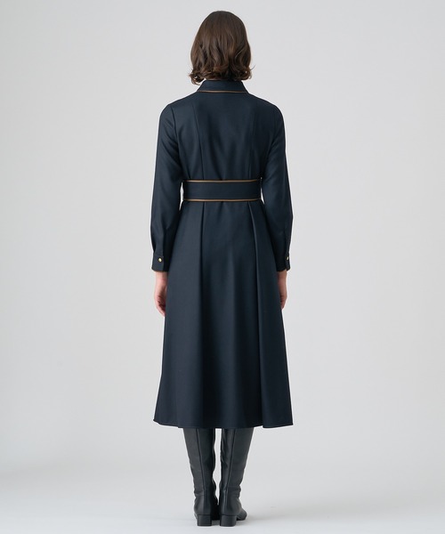 ANAYI ブラック ワンピース 38 ANAYI（アナイ） 長袖ワンピース 38 ブラック レディース : ZOZOTOWN