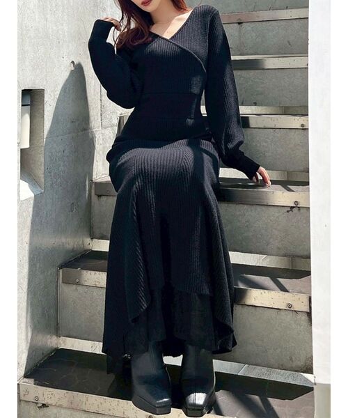 RESEXXY（リゼクシー） ワンピース 「WEB限定」カシュクールマーメイド