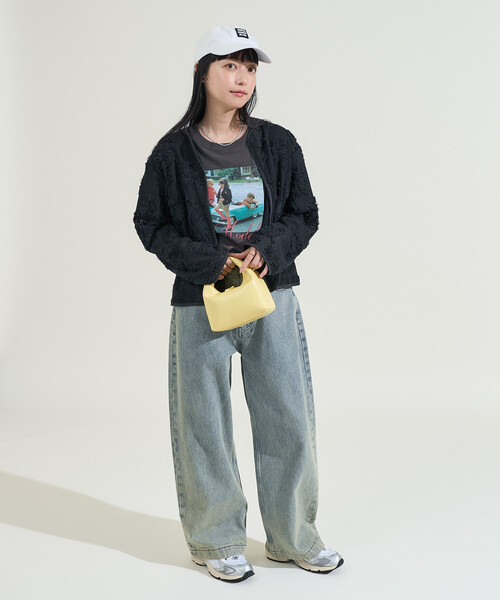 FREAK'S STORE（フリークスストア） カーディガン メッシュ花柄 レース